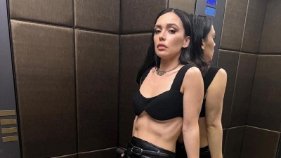 "Черная пантера": Ольга Серябкина продемонстрировала фигуру в смелом аутфите