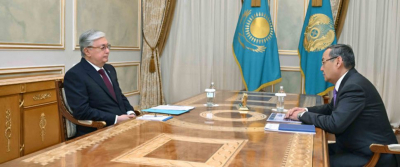 Президент принял руководителя Национальной академии наук