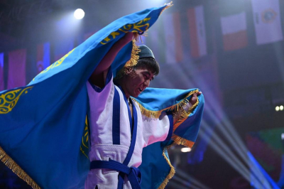 Казахстан триумфально выступил на мировом первенстве по қазақ күресі