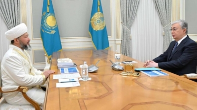 Токаев принял Верховного муфтия Казахстана