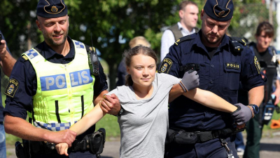 Суд в Швеции оштрафовал Грету Тунберг за неповиновение полиции