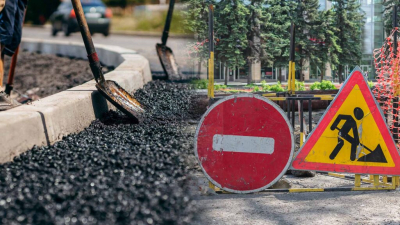 В Астане частично перекрыли улицу Панфилова
