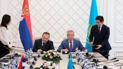 Казахстан готов открыть гостиничный комплекс в столице Сербии