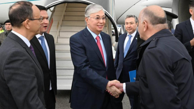 Токаев прилетел на инаугурацию Эрдогана (видео)