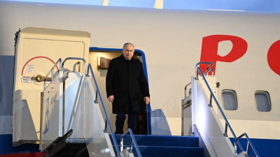 Как Токаев встретил Путина в аэропорту Астаны