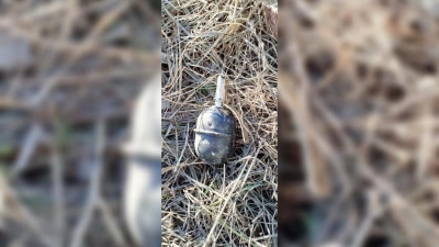 Прохожий нашел гранату на пустыре в Петропавловске (видео)