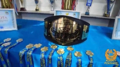 В Алматы стал известен обладатель чемпионского пояса &quot;Полиция Барысы-2023&quot;