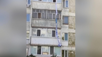 Пенсионерка хотела спуститься с 4 этажа по связанным простыням в Костанайской области