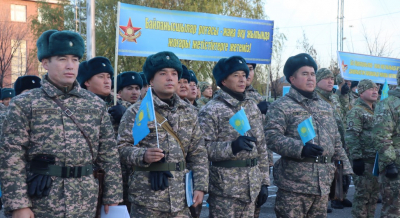 Военнослужащие в Шымкенте готовы к новым победам и вызовам нового учебного года