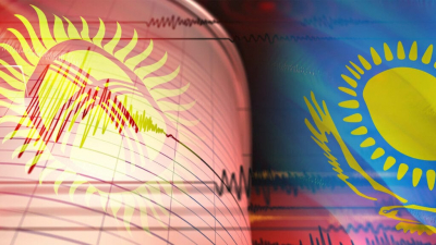 В Казахстане ощутили землетрясение, произошедшее на границе с Кыргызстаном