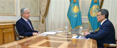 Мемлекет басшысы Солтүстік Қазақстан облысының әкімі Ғауез Нұрмұхамбетовті қабылдады 