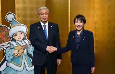 Токаев прибыл на первый саммит Диалога "Центральная Азия &ndash; Япония"