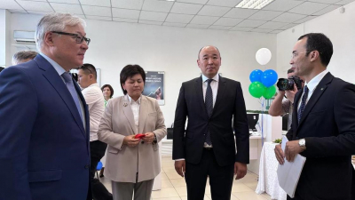 В Жезказгане открылся офис фонда развития предпринимательства "Даму"