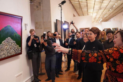 В Третьяковской галерее открылась выставка «Шедевры искусства Казахстана»