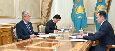 Главе государства доложили о работе по газификации страны