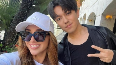 "Мы немного ревнуем": Димаш Кудайберген появился в компании молодой грузинской певицы