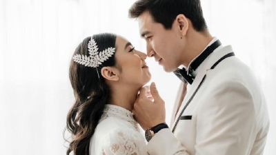 Актриса Акниет Беласарова показала кадры своего "қыз ұзату"