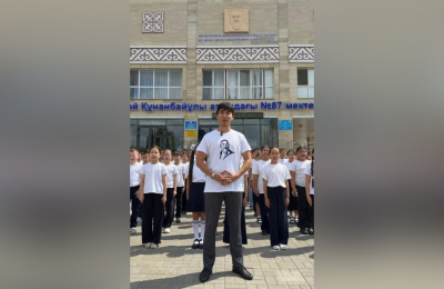 Жители Астаны запустили масштабный челлендж в честь юбилея Абая
