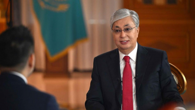 Интервью Токаева покажут в эфире китайского телеканала