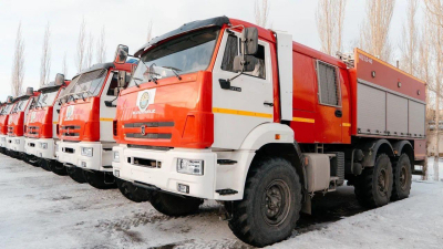 Новые пожарные автомобили прибыли в лесной резерват «Семей орманы»