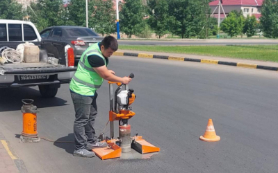 Кто проверяет качество асфальта в Актобе