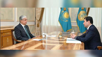 Токаев принял спикер мажилиса Ерлана Кошанова