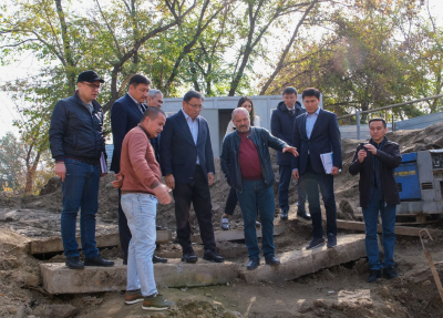 Более 12 тысяч жителей мкр. Карасу будут охвачены центральными городскими сетями водоотведения