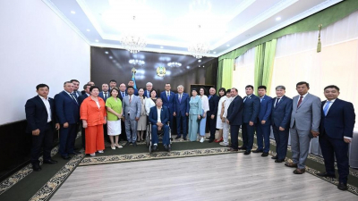 Спикер Сената встретился с жителями области Улытау