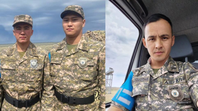 5-летнего ребенка вытащил из огня карагандинский военнослужащий