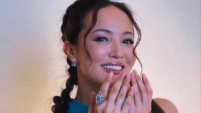 "Где найти такого мужа?": в Сети появилось видео Камшат Жолдыбаевой и Газрета Ержанова