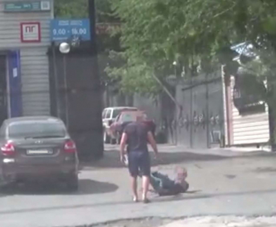 Вымогательство попало на видео в Темиртау